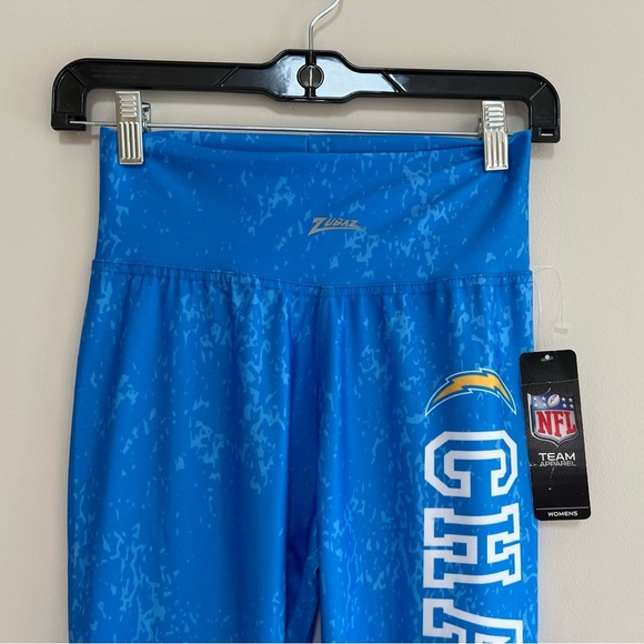 Zubaz NFL Team Apparel San Diego Chargers Distressed Gradient Leggings, size M - Picture 8 of 10